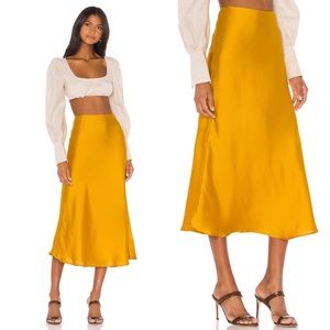 Revolve Lovers + Friends Madalena Midi Skirt